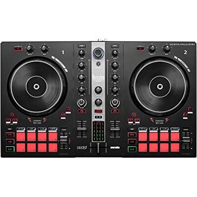 Hercules DJControl Inpulse 300 MK2 2-draaitafel controller Serato/DJUCED 2-draaitafel controller, Beatmatch led-gids, 16 perfecte pads, voorgeconfigureerde Stems-besturing Hercules DJControl Inpulse 300 MK2 2-draaitafel controller Serato/DJUCED 2-draaitafel controller, Beatmatch led-gids, 16 perfecte pads, voorgeconfigureerde Stems-besturing