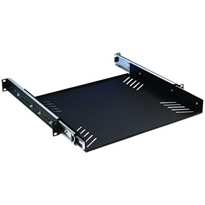 Adam Hall 87556 Plantenrek 01 PULLOUT 19 inch 1U rackplaat met schuifrails Adam Hall 87556 Plantenrek 01 PULLOUT 19 inch 1U rackplaat met schuifrails