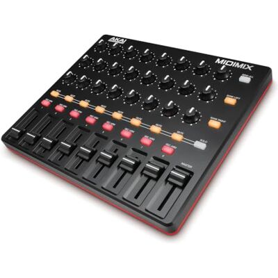 Akai MIDImix draagbare, volledig toewijsbare MIDI mengtafel en DAW controller met 8 faders, 1 masterfader, 24 toewijsbare knobs en 16 buttons met 1 op 1 mapping met Ableton Live 24 Boutons, 16 Touches, et Faders Assignables pour Contrôle DAW Manuel, pou Akai MIDImix draagbare, volledig toewijsbare MIDI mengtafel en DAW controller met 8 faders, 1 masterfader, 24 toewijsbare knobs en 16 buttons met 1 op 1 mapping met Ableton Live 24 Boutons, 16 Touches, et Faders Assignables pour Contrôle DAW Manuel, pou