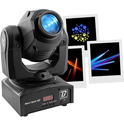 BoomToneDJ Maxi-spot, 60 leds, RGB, 60 W, spotlight, disco, DJ, podiumverlichting, DMX, spots, automatische herkenning, muziek, licht, 7 gobo's, shake, stroboscoop, voor bar, club, bruiloft BoomToneDJ Maxi-spot, 60 leds, RGB, 60 W, spotlight, disco, DJ, podiumverlichting, DMX, spots, automatische herkenning, muziek, licht, 7 gobo's, shake, stroboscoop, voor bar, club, bruiloft