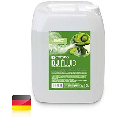 Cameo DJ FLUID 10 liter medium dichtheid rookvloeistof en gemiddelde levensduur, 10 liter Cameo DJ FLUID 10 liter medium dichtheid rookvloeistof en gemiddelde levensduur, 10 liter