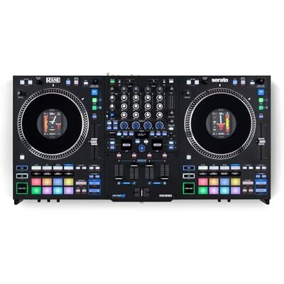 RANE PERFORMER 4-kanaals DJ-controller Motorise DJ-mixer, 4 dekken, 7 inch platen, displays, precisiefaders, Stem Split, FX, Serato DJ Pro RANE PERFORMER 4-kanaals DJ-controller Motorise DJ-mixer, 4 dekken, 7 inch platen, displays, precisiefaders, Stem Split, FX, Serato DJ Pro