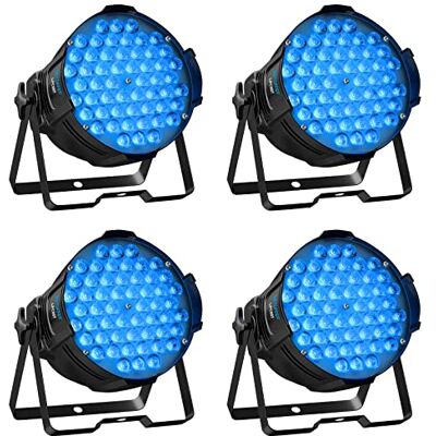 Betopper DJ Licht RGB Spot Avond DOOR DMX LED 54x3W Pro Nachtclub Verlichting Scène Geluid Projector Party Kerk Bruiloft Concert Club LPC007-4 stuks Betopper DJ Licht RGB Spot Avond DOOR DMX LED 54x3W Pro Nachtclub Verlichting Scène Geluid Projector Party Kerk Bruiloft Concert Club LPC007-4 stuks