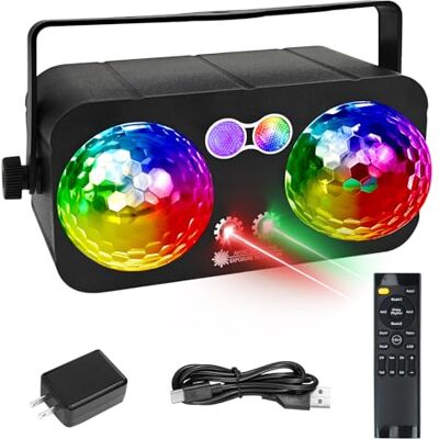 pocrsret 6-in-1 discobal, discolicht, geluidsgeactiveerde led, kleurrijk DJ-stroboscooplicht voor binnen, dansfeesten, verjaardagen, raves, clubs thuis, karaoke pocrsret 6-in-1 discobal, discolicht, geluidsgeactiveerde led, kleurrijk DJ-stroboscooplicht voor binnen, dansfeesten, verjaardagen, raves, clubs thuis, karaoke