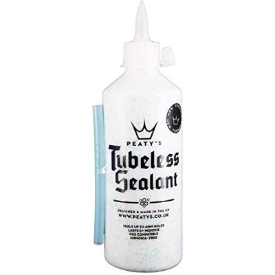 Peaty's Tubeless Sealant Vloeibare afdichting voor fietsbanden (werkplaatsfles 500 ml) Peaty's Tubeless Sealant Vloeibare afdichting voor fietsbanden (werkplaatsfles 500 ml)