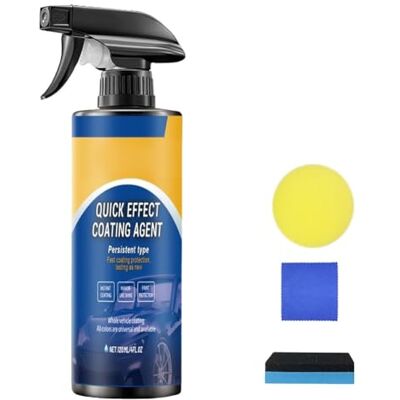 LexTex Snelwerkend coatingmiddel, multifunctionele snelwerkende coatingspray voor auto, 3-in-1 coatingspray met hoge bescherming voor auto (1 stuk) LexTex Snelwerkend coatingmiddel, multifunctionele snelwerkende coatingspray voor auto, 3-in-1 coatingspray met hoge bescherming voor auto (1 stuk)