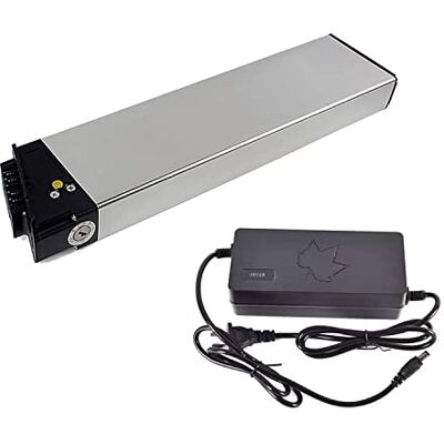 SDTYYP Elektrische fiets batterij 48 V 10,4 Ah voor Shengmilo Lithium Li-ION oplaadbare elektrische fiets batterij opvouwbare elektrische fiets ingebouwde lithium batterij met oplader en BMS SDTYYP Elektrische fiets batterij 48 V 10,4 Ah voor Shengmilo Lithium Li-ION oplaadbare elektrische fiets batterij opvouwbare elektrische fiets ingebouwde lithium batterij met oplader en BMS