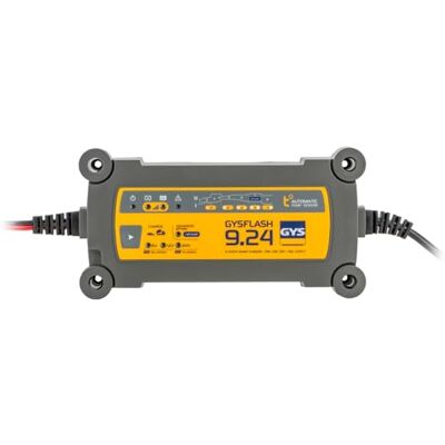 GYS FLASH 9.24 Oplader/laadhouder Inverter 230V Geleverd met aansluitklemmen GYS FLASH 9.24 Oplader/laadhouder Inverter 230V Geleverd met aansluitklemmen