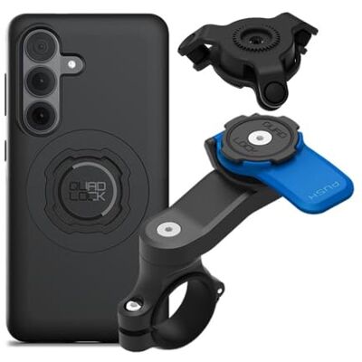 Quad Telefoonhouder voor motorstuur met trillingsdemper en MAG-hoes voor Galaxy S26 Quad Telefoonhouder voor motorstuur met trillingsdemper en MAG-hoes voor Galaxy S26