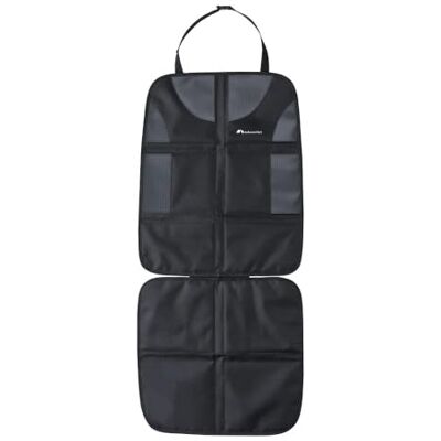 Bebeconfort Autostoelbeschermer, geschikt voor ISOFIX autostoelen, antislip pads, achterbankbescherming in de auto tegen schoppen, stoelbescherming, vanaf de geboorte tot 3,5 jaar Bebeconfort Autostoelbeschermer, geschikt voor ISOFIX autostoelen, antislip pads, achterbankbescherming in de auto tegen schoppen, stoelbescherming, vanaf de geboorte tot 3,5 jaar