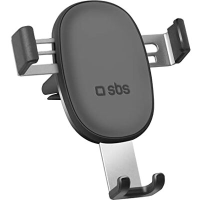 SBS Zwaartekracht automatische sluiting telefoonhouder auto telefoonhouder voor ventilatieopeningen, bediening met één hand voor iPhone, Samsung, Xiaomi, Oppo SBS Zwaartekracht automatische sluiting telefoonhouder auto telefoonhouder voor ventilatieopeningen, bediening met één hand voor iPhone, Samsung, Xiaomi, Oppo