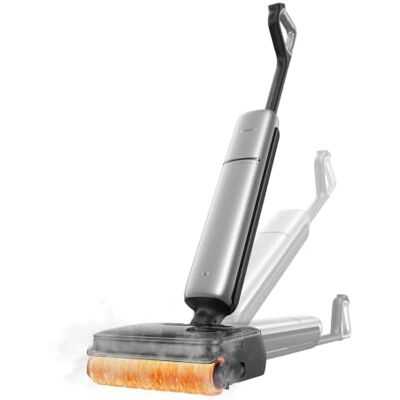 dreame T15 Pro Heat-A, vloerreiniging met warm water op 90 °C Ultradun 9,85 cm, Elimin. Olievlekken, 0 klitten, 30 kPa, netto. auto. Intelligent 95 °C, AutoAdapt, lange looptijd dreame T15 Pro Heat-A, vloerreiniging met warm water op 90 °C Ultradun 9,85 cm, Elimin. Olievlekken, 0 klitten, 30 kPa, netto. auto. Intelligent 95 °C, AutoAdapt, lange looptijd