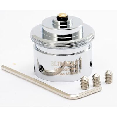 BLUMKRAFT Metalen adapter voor Giacomini 22,6 mm radiator naar M30 x 1,5 mannelijke thermostaatkop: past je radiatorventiel aan moderne en intelligente thermostaten in M30 aan. BLUMKRAFT Metalen adapter voor Giacomini 22,6 mm radiator naar M30 x 1,5 mannelijke thermostaatkop: past je radiatorventiel aan moderne en intelligente thermostaten in M30 aan.