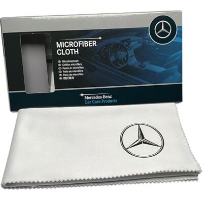 Mercedes-Benz Premium microvezeldoek hoogglans 30 x 30 cm echt wit A0009865000 Mercedes-Benz Premium microvezeldoek hoogglans 30 x 30 cm echt wit A0009865000