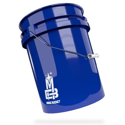 MAGIC BUCKET Handwasemmer blauw 5 US GALLONS ca. 20 liter Compatibel met Grit Guard, Detail Guardz Dirt Lock, Chemical Guys Dirt Trap, Gamma Lids MAGIC BUCKET Handwasemmer blauw 5 US GALLONS ca. 20 liter Compatibel met Grit Guard, Detail Guardz Dirt Lock, Chemical Guys Dirt Trap, Gamma Lids