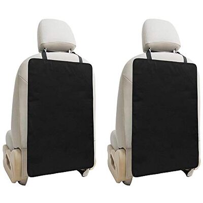 Amasawa 2 stuks autostoelbeschermer met dikste bekleding, betere bescherming voor autostoelen (zwart) Amasawa 2 stuks autostoelbeschermer met dikste bekleding, betere bescherming voor autostoelen (zwart)
