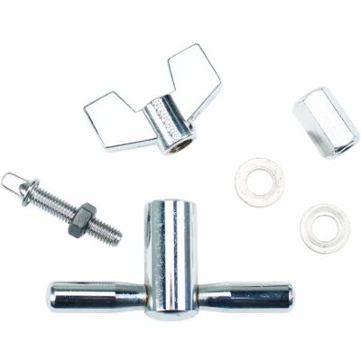 Gibraltar Accu accessoires Survival Kit 8mm vleugelschroef zeskantmoeren stemschroef hex groef (zeskantmoeren), sluitringen, stemsleutel SC-GRSK Gibraltar Accu accessoires Survival Kit 8mm vleugelschroef zeskantmoeren stemschroef hex groef (zeskantmoeren), sluitringen, stemsleutel SC-GRSK