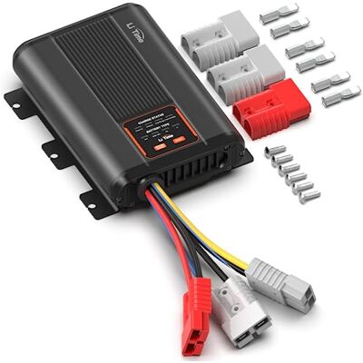 Litime Snellader 12 V 40 A DC naar DC acculader geschikt voor 12 V lithium-ijzerfosfaatbatterijen, loodzuur, LiFePO4, SLA, gel, AGM, calcium Litime Snellader 12 V 40 A DC naar DC acculader geschikt voor 12 V lithium-ijzerfosfaatbatterijen, loodzuur, LiFePO4, SLA, gel, AGM, calcium