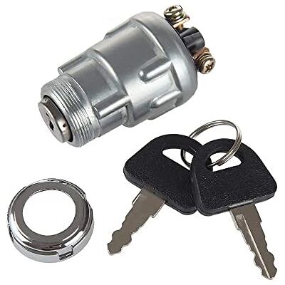 CENPEK Startschakelaar met aansluitklem 3 posities 3 2 sleutels voor auto motorfiets landbouwtractor gemodificeerde auto pit quad go kart utv bromfiets buggy CENPEK Startschakelaar met aansluitklem 3 posities 3 2 sleutels voor auto motorfiets landbouwtractor gemodificeerde auto pit quad go kart utv bromfiets buggy