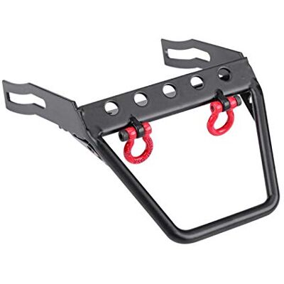 DAUERHAFT RC Stalen Chenille Voorbumper Voorbumper Kluis Lier RC Bumper Stevig Duurzaam Draagbaar Robuust, voor Axiale SCX10 1/10 Afstandsbediening Auto (Korte Haar) DAUERHAFT RC Stalen Chenille Voorbumper Voorbumper Kluis Lier RC Bumper Stevig Duurzaam Draagbaar Robuust, voor Axiale SCX10 1/10 Afstandsbediening Auto (Korte Haar)