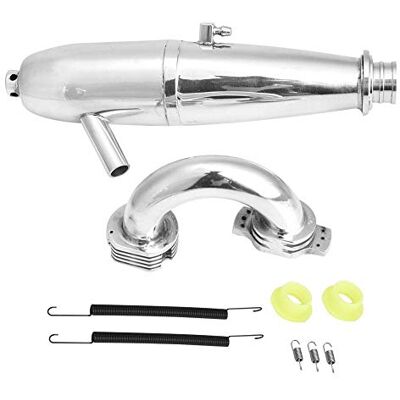 Dilwe Uitlaatpijp dubbele uitlaatpijp voor auto HSP 1/8 RC motor SH GO 21/28CXP Dilwe Uitlaatpijp dubbele uitlaatpijp voor auto HSP 1/8 RC motor SH GO 21/28CXP