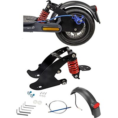 Fututech Schokdemper set achtervering voor Mi 3 Xiaomi vork remlicht remleiding spatbord accessoires elektrische scooter gemodificeerd onderdeel step (rood) Fututech Schokdemper set achtervering voor Mi 3 Xiaomi vork remlicht remleiding spatbord accessoires elektrische scooter gemodificeerd onderdeel step (rood)