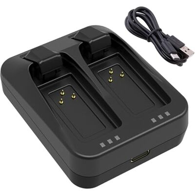 BININIU Draagbare batterijlader met 2 poorten voor SRAM etap AXS Red Force Gx Eagle Rival XX1 XO1 batterij BININIU Draagbare batterijlader met 2 poorten voor SRAM etap AXS Red Force Gx Eagle Rival XX1 XO1 batterij
