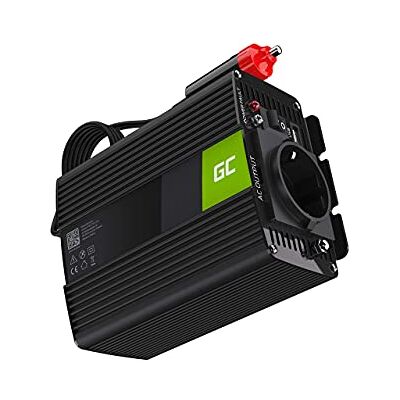 Green Cell ® Omvormer 150 W/300 W, 12 V, 220 V/230 V, zuivere spanningssinus, volt, auto, zonne-energie, stroom, sinusomvormer DC/AC, omvormer met sigarettenaansteker, elektrische stekker Green Cell ® Omvormer 150 W/300 W, 12 V, 220 V/230 V, zuivere spanningssinus, volt, auto, zonne-energie, stroom, sinusomvormer DC/AC, omvormer met sigarettenaansteker, elektrische stekker