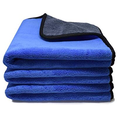 Kemes Set van 3 microvezeldoeken voor de auto, 500 g/m², 30 x 30 cm Kemes Set van 3 microvezeldoeken voor de auto, 500 g/m², 30 x 30 cm