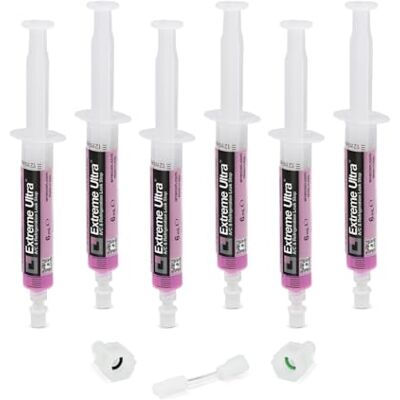 ERRECOM Extreme Ultra 6 x 6 ml, lekstop voor airconditioning en koelsystemen, bevat adapters 1/4 SAE en 5/16 SAE (R410a, R32) ERRECOM Extreme Ultra 6 x 6 ml, lekstop voor airconditioning en koelsystemen, bevat adapters 1/4 SAE en 5/16 SAE (R410a, R32)