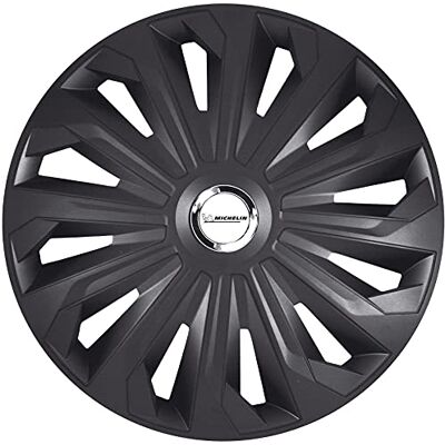 Michelin Fabienne Wieldoppenset, 4-delig, 38,10 cm (15 inch) met N.V.S reflectorsysteem, zwart Michelin Fabienne Wieldoppenset, 4-delig, 38,10 cm (15 inch) met N.V.S reflectorsysteem, zwart