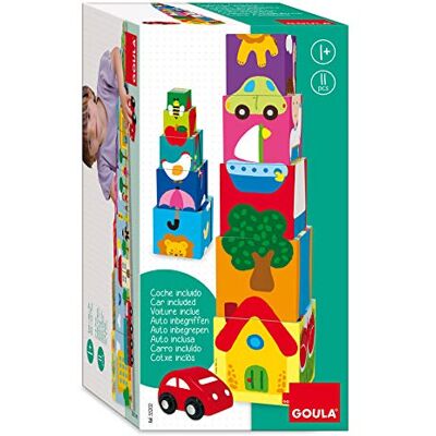 Jumbo Goula 55202 – stapelkubus voor de auto Jumbo Goula 55202 – stapelkubus voor de auto