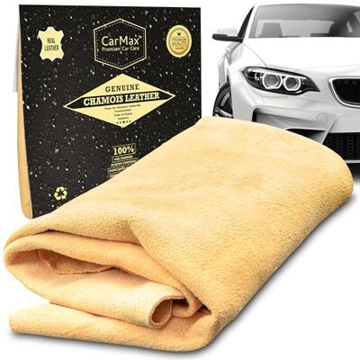 Carmax Premium Car Care CarMax Hoogwaardige natuurlijke Engelse zeem standaard perfect voor glas, spiegels, binnen en buiten, super zacht en zeer absorberend, gemaakt in Europa Carmax Premium Car Care CarMax Hoogwaardige natuurlijke Engelse zeem standaard perfect voor glas, spiegels, binnen en buiten, super zacht en zeer absorberend, gemaakt in Europa