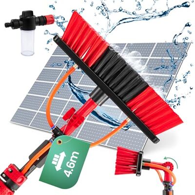 Hortensus Wasborstel met Uitschuifbare Telescopische Steel – Telescopische Borstel met Wateraansluiting voor Auto’s, Camper, Zonnepanelen, Terrasdaken, Gevels en Ramen (4,6 m) Hortensus Wasborstel met Uitschuifbare Telescopische Steel – Telescopische Borstel met Wateraansluiting voor Auto’s, Camper, Zonnepanelen, Terrasdaken, Gevels en Ramen (4,6 m)