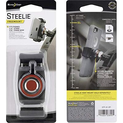 Nite Ize FreeMount Steelie 4014337-SSI Component Multi, N/A Nite Ize FreeMount Steelie 4014337-SSI Component Multi, N/A