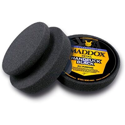 Maddox Detail Handpuck Black All Purpose 110 x 500 mm multifunctionele autospons voor reiniging en was ideaal voor het aanbrengen van auto-reinigingsproducten en wasruimtes autowasspons Maddox Detail Handpuck Black All Purpose 110 x 500 mm multifunctionele autospons voor reiniging en was ideaal voor het aanbrengen van auto-reinigingsproducten en wasruimtes autowasspons