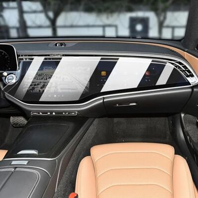 LYBQFZ Auto Navigatie Anti-Vingerafdruk LCD Screen Protector Transparant TPU voor Mercedes Benz W214 E-Klasse 2024-2025 LYBQFZ Auto Navigatie Anti-Vingerafdruk LCD Screen Protector Transparant TPU voor Mercedes Benz W214 E-Klasse 2024-2025