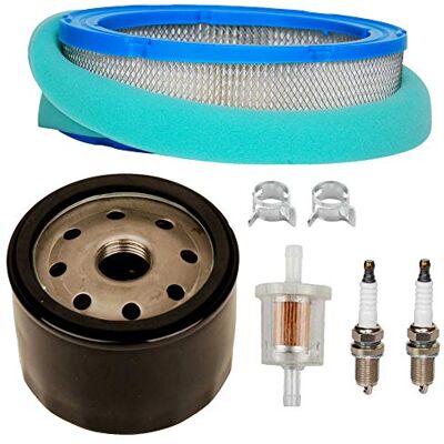 Carkio Oliefilter compatibel met luchtfilter met bougie compatibel met Briggs & ‿Stratton Vanguard V-Twin 12,5-21 hp Carkio Oliefilter compatibel met luchtfilter met bougie compatibel met Briggs & ‿Stratton Vanguard V-Twin 12,5-21 hp