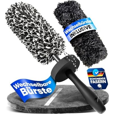 LOCO BIRD Microvezelborstel voor autovelgen, 42 cm Zachte reiniging voor alle autovelgen, autowasset, microvezelborstel, lichtmetalen velgen LOCO BIRD Microvezelborstel voor autovelgen, 42 cm Zachte reiniging voor alle autovelgen, autowasset, microvezelborstel, lichtmetalen velgen