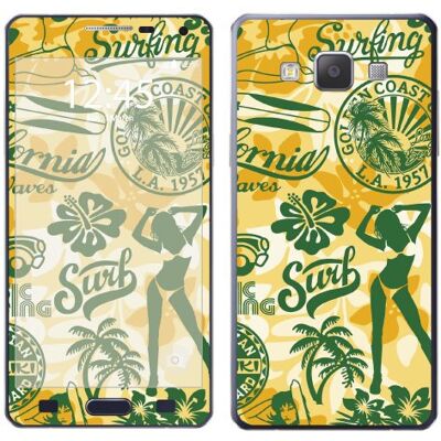 Royal Sticker RS.124048 sticker voor Samsung Galaxy A5 Surfing Royal Sticker RS.124048 sticker voor Samsung Galaxy A5 Surfing