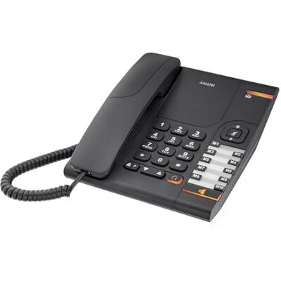 Alcatel TEMPORIS 380 Zwart Handsfree telefoon met snoer, Alcatel TEMPORIS 380 Zwart Handsfree telefoon met snoer,