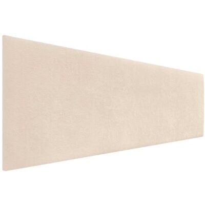 DHOME Hoofdeinde met badstof afwerking, zachte coating, effen, zachte stof, voor muur, absorberend, hoofdeinde voor slaapkamer (135 cm, 4 cm 50 h, ivoor) DHOME Hoofdeinde met badstof afwerking, zachte coating, effen, zachte stof, voor muur, absorberend, hoofdeinde voor slaapkamer (135 cm, 4 cm 50 h, ivoor)