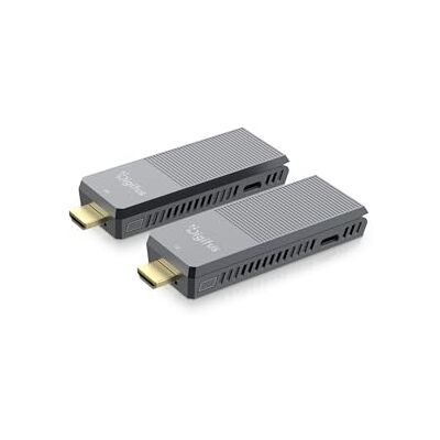 Digitus DS-55359 draadloze HDMI-extender UHD 4K 60Hz bereik tot 150m zender en ontvanger set HDMI 2.0, HDCP 2.2, H.265 WiFi IEEE 802.11.b/g/n/ac zonder app grijs Digitus DS-55359 draadloze HDMI-extender UHD 4K 60Hz bereik tot 150m zender en ontvanger set HDMI 2.0, HDCP 2.2, H.265 WiFi IEEE 802.11.b/g/n/ac zonder app grijs