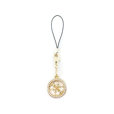 GUESS GUCPM4DRD mobiele telefoon hanger 4G strass charm, metaal GUESS GUCPM4DRD mobiele telefoon hanger 4G strass charm, metaal
