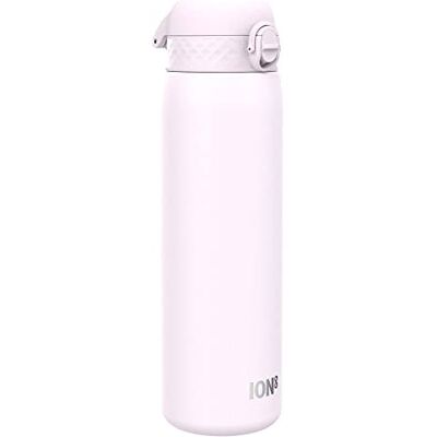 Ion8 1 liter roestvrijstalen veldfles, lekvrij, gemakkelijk te openen, veilig slot, vaatwasmachinebestendig, draaghendel, duurzaam en krasbestendig, roestvrij staal, 1200 ml, paars Ion8 1 liter roestvrijstalen veldfles, lekvrij, gemakkelijk te openen, veilig slot, vaatwasmachinebestendig, draaghendel, duurzaam en krasbestendig, roestvrij staal, 1200 ml, paars