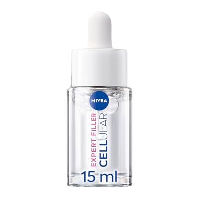 NIVEA Expert Filler Cellular 1 x 15 ml gezichtsserum met micro-hyaluronzuur hydraterend serum met anti-aging effect, geschikt voor de gevoelige huid NIVEA Expert Filler Cellular 1 x 15 ml gezichtsserum met micro-hyaluronzuur hydraterend serum met anti-aging effect, geschikt voor de gevoelige huid