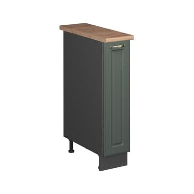 Vicco Meuble de cuisine "Fame-Line", Vert Or Campagne/Anthracite, 20cm Vicco Meuble de cuisine "Fame-Line", Vert Or Campagne/Anthracite, 20cm