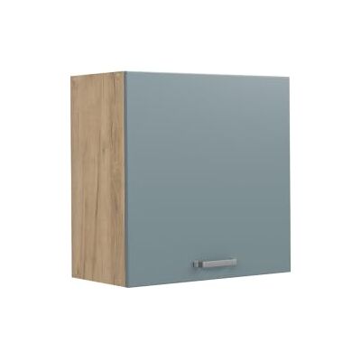 Vicco Elément haut de cuisine "R-Line", Bleu-gris/Chêne doré 60 cm 1 Porte · 1 Tablette · Profondeur – 31 cm · Librement combinable · ✓ Rangement pratique Vicco Elément haut de cuisine "R-Line", Bleu-gris/Chêne doré 60 cm 1 Porte · 1 Tablette · Profondeur – 31 cm · Librement combinable · ✓ Rangement pratique