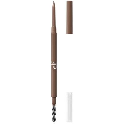 e.l.f. Micro-Fine wenkbrauwstift, waterbestendig, met borstel voor het verdichten en stylen van de wenkbrauwen, natuurlijke afwerking, veganistisch en niet getest op dieren, diep bruin e.l.f. Micro-Fine wenkbrauwstift, waterbestendig, met borstel voor het verdichten en stylen van de wenkbrauwen, natuurlijke afwerking, veganistisch en niet getest op dieren, diep bruin