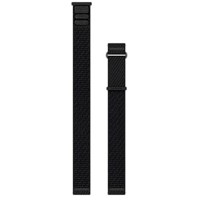 Garmin Officiële horlogeband met snelsluiting, 20 mm, stof, donkergrijs Garmin Officiële horlogeband met snelsluiting, 20 mm, stof, donkergrijs